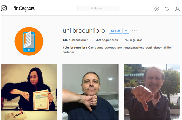 Instagram #unlibroèunlibro