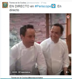 Ejemplo de Periscope Torres en la Cocina