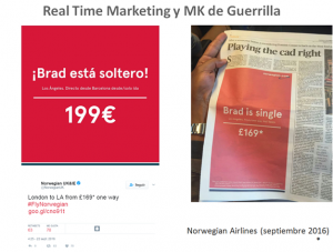 Real Time Marketing y Marketing de Guerrilla