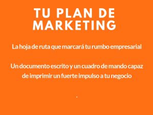 Plan de marketing hoja de ruta