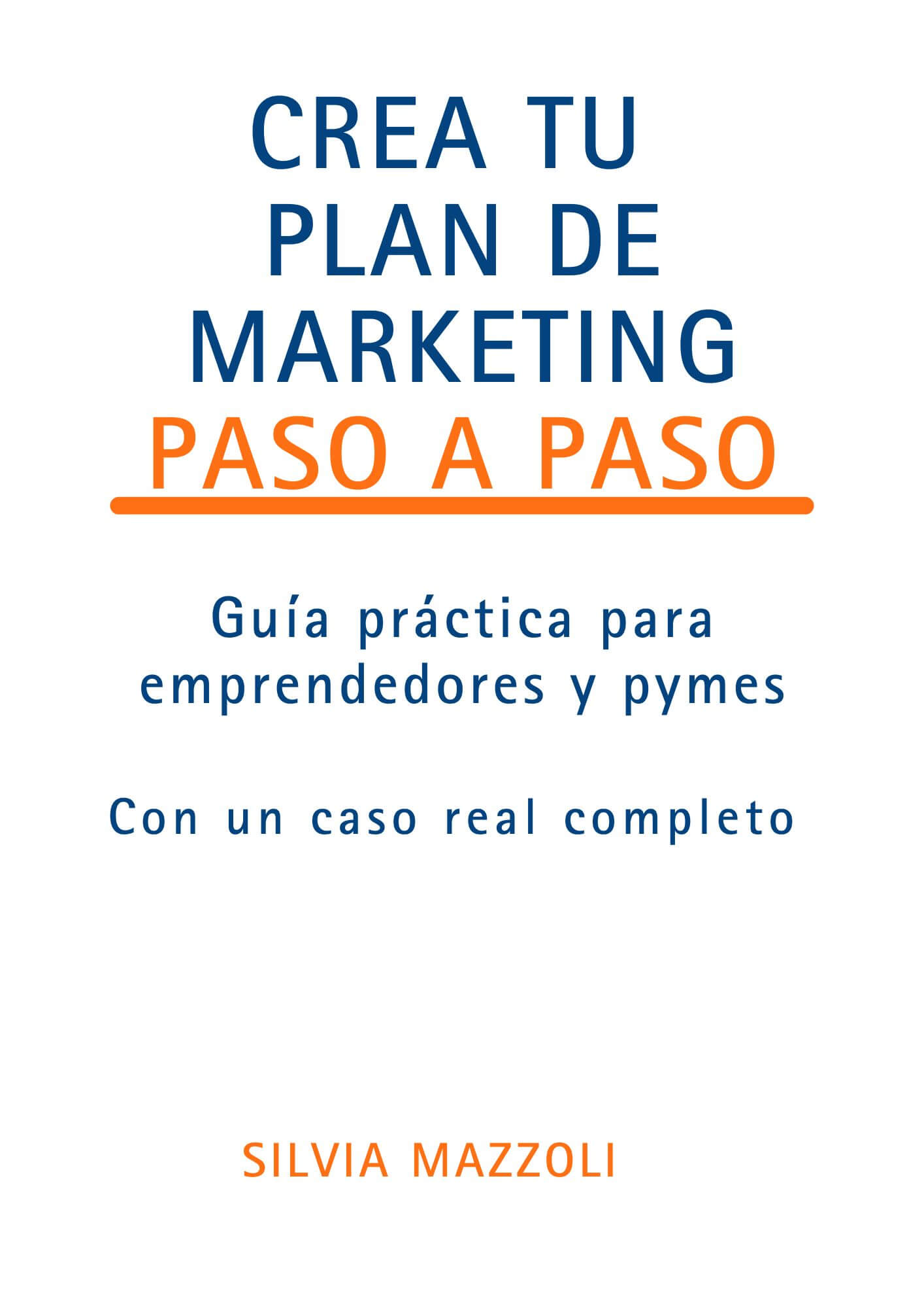 ebook Crea tu plan de marketing paso a paso